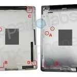 iPad 3とiPad 2 バックパネル比較