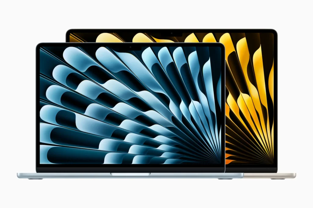 MacBook Air lineup with M4 chip